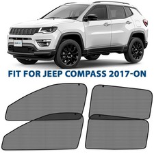 Car Shades for Side Windows Sunshade Protector for 2017-2026 Jeep Compass
