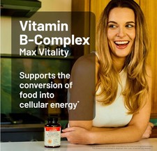 Complejo de Vitamina B para Mujer Y Hombre con Biotin B1 B2 B3 B6 B12 150Softgel