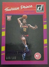2016-17 Panini Donruss Rookies Press Proof Purple /199 Taurean Prince HAWKS