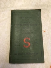 Singer Electric Sewing Machine 66-16 Instruction Booklet (1941 Edition)