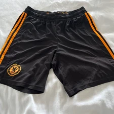 Rare Vintage Adidas Chelsea Football Club Soccer Black Size L Free Shipping!