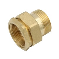 "Messing Verschraubung 1 1/4\" 5/4\" Ig/Ag DN32 Fitting Gewindefitting"