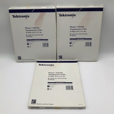 Tektronix Phaser 560 Transparency Film A-Size 8.5x11 Three Boxes Open Box