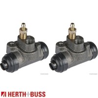 2X Radbremszylinder Herth+Buss Jakoparts J3238019 2 Bremszylinder Set