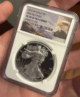 2015-W Proof American Silver Eagle First Releases - NGC PF70 Ultra Cameo Eagle
