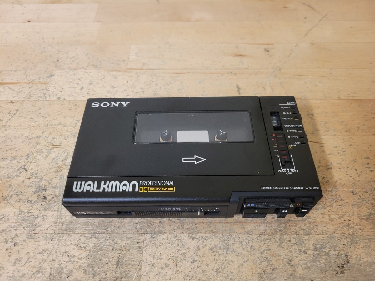 SONY WALKMAN PROFESSIONAL WM-D6C 専用カバー付 ソニー