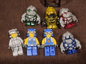 Lego Power Miners 8188 8956 8957 8958 8963 Instructions, Minifigs, Rock Monsters