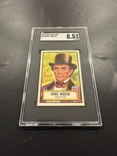 1952 Topps Look N See Daniel Webster #22 SGC 8.5 NM-MT+
