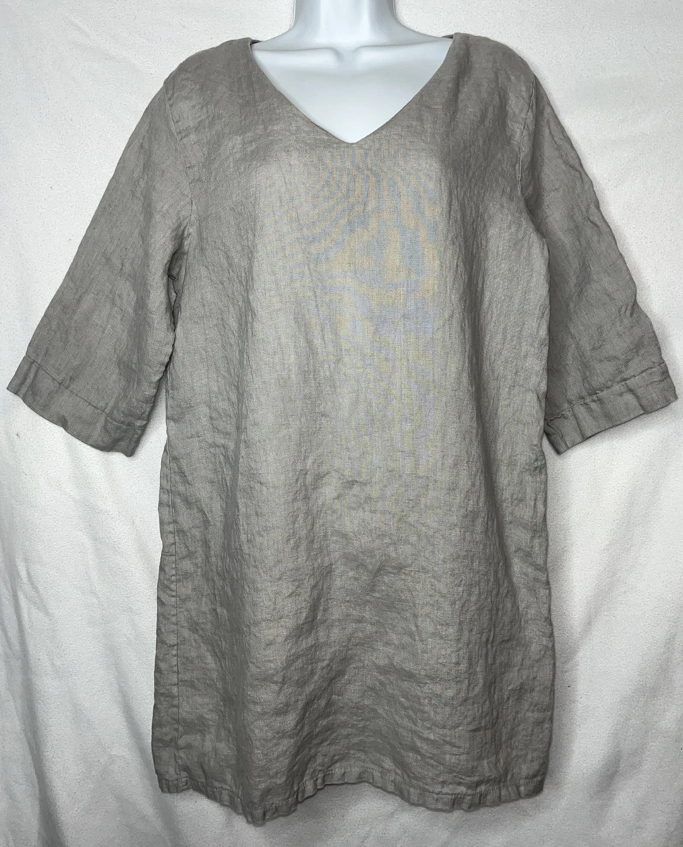 chinese dress ladies Tao Dress - Linen Shift Dress main image 0