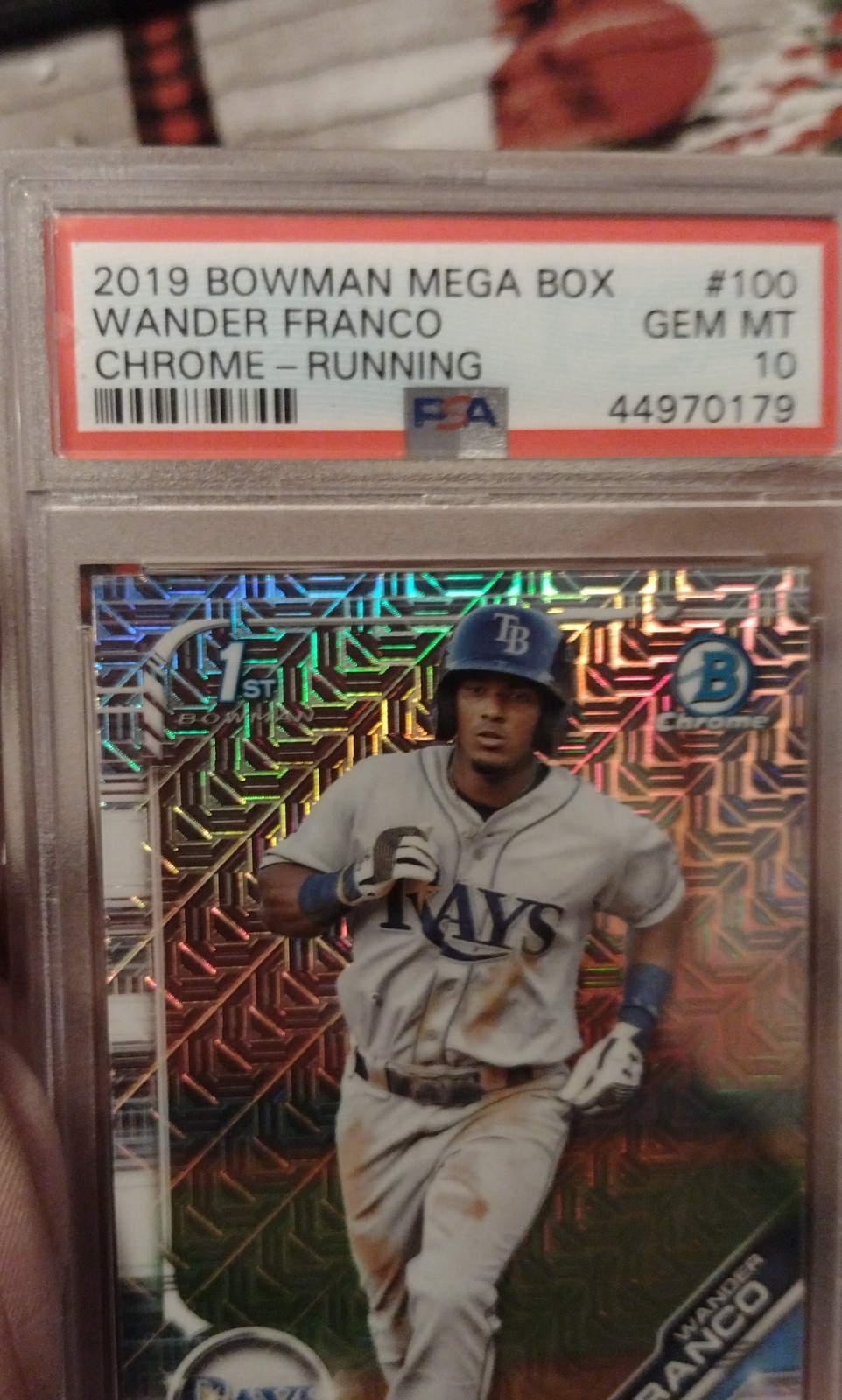 2019 Bowman - Chrome Prospects Wander Franco #BCP-100 Mega Box Mojo Refractor...