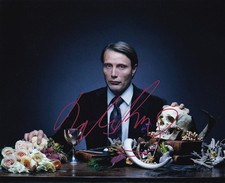 MADS MIKKELSEN signed autograph 20x25cm HANNIBAL in person autograph ACOA