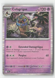 Cofagrigus 040/086 Scarlet & Violet: White Flare Holo Rare