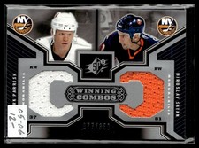 2005-06 SPx Winning Combos Mark Parrish/Miroslav Satan 077/350 New York