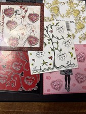 France Lot Of 5  Block Stamps Heart Valentine Scherrer Sorbin Ungaro New