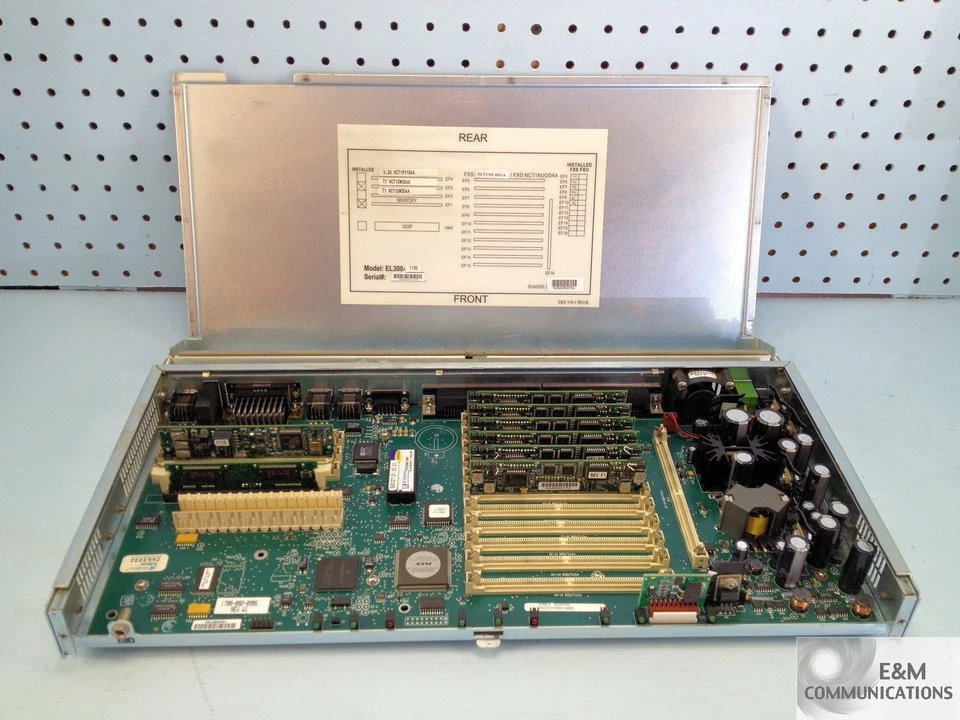 EL300-1100 TELCO SYSTEMS EDGELINK 300 MUX WITHOUT POWER SUPPLY NCM4SRGFRA - Image 2 of 4