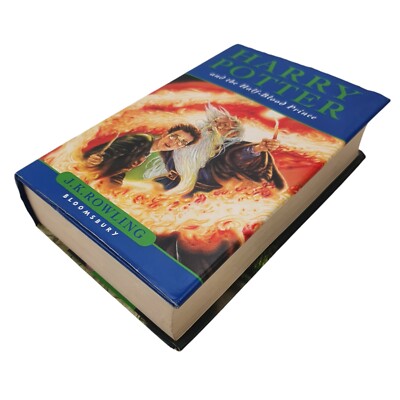 harry potter and the half-blood prince first edition book owls misprint 