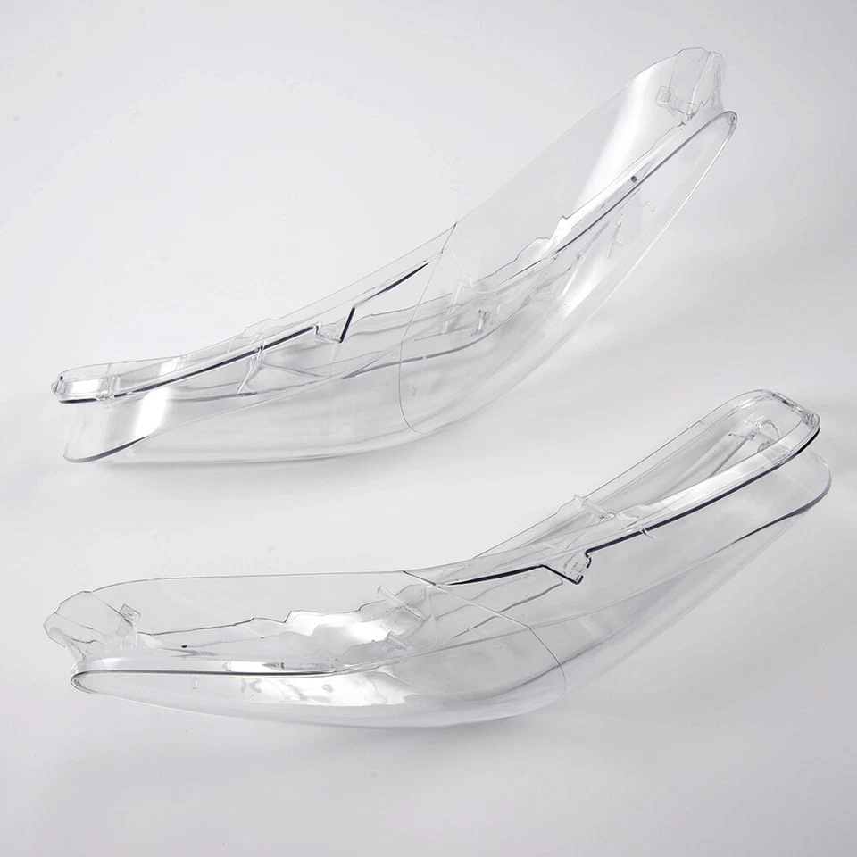 2 PCS Headlight Lens Cover Left Right Fit For BMW 5-Series F10 LCI F11 LCI F18 Foto 3 de 4