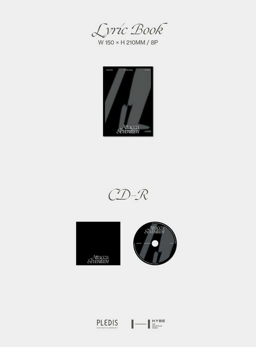 SEVENTEEN Attacca カラット盤 セブチ バインダー SEVENTEEN - SEVENTEEN ATTACCA 9th Mini Album CARAT Ver