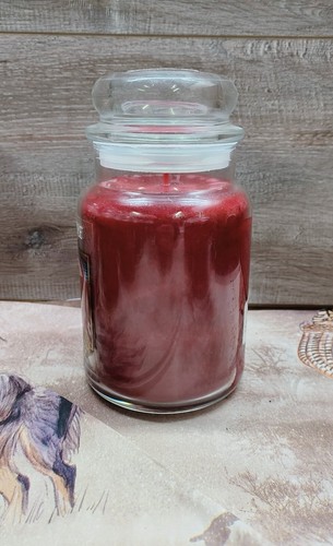 Yankee Candle Rhubarb Crumble Large 623g Jar 110-150 Hrs Burn New Rare Scent - Picture 5 of 9