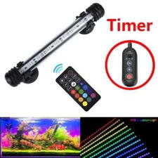 Aquarium Light Timer LED Fish Tank Light Underwater Fish Lamp Decor Lighting