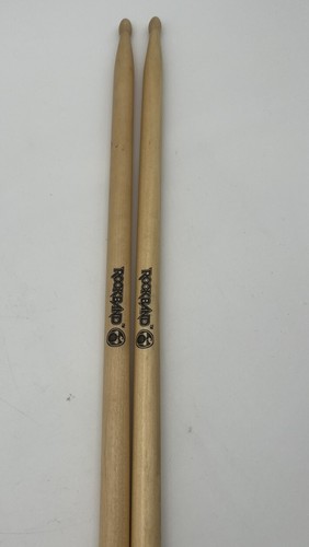 Nintendo Wii Rock Band White Drum Set W/Pedal + Game & Drumsticks 19092 WORKING - Picture 11 of 17