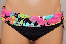 NWT Kenneth Cole Reaction Swimsuit Bikini Bottom MLT Banded