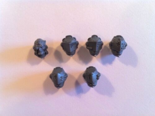 Warhammer 40k Grey Knight Terminator Heads (A)