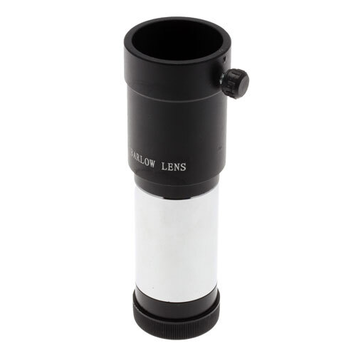 OSTARA 2x LONG METAL BODY ACHROMATIC BARLOW LENS (1.25"" Fitting)