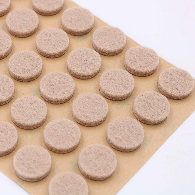 Furniture Felt Pads 3/8" (10Mm) Diameter Round 3M Self Adhesive Protects Kitchen | eBay