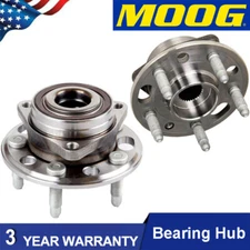 2X MOOG Front or Rear Wheel Bearing & Hub For GMC Terrain Buick Regal LaCrosse