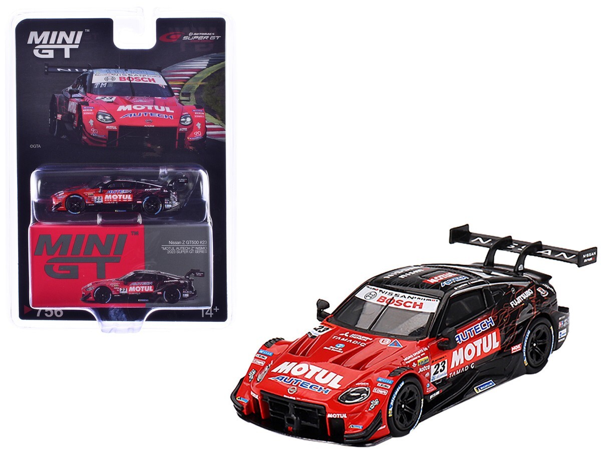 ミニカー Nismo23 2023 Super GT Series Nissan Z GT500 #23 “MOTUL AUTECH Z