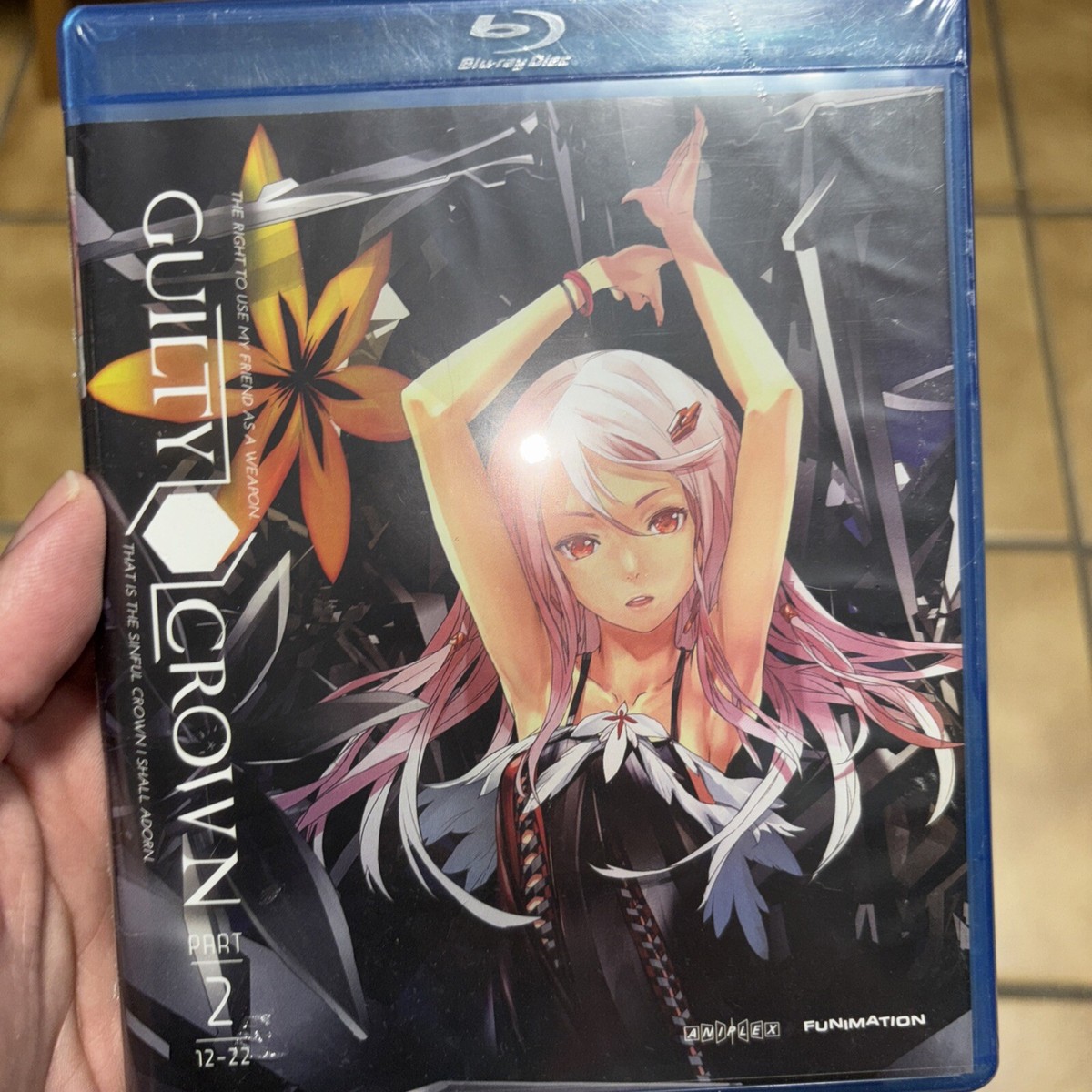 （未開封）GUILTY CROWN Blu-ray BOX〈完全生産限定版〉 Guilty Crown Part 1 Limited Edition Premium Box Set w/ Art