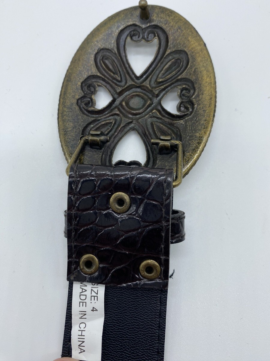 Snakeskin Hippie Boho PU Faux Leather Black Rhinestone  display picture 1