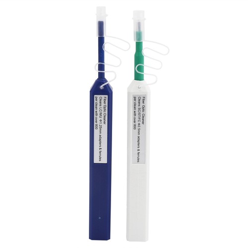 2Pcs FTTH Optical Fiber Pen Cleaner Tool Cleaning 2.5Mm LC 1.25Mm SC FC ST1716