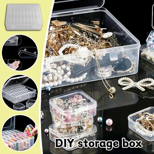 30Pcs Storage Box Set Handicraft Organizer For DIY Hair Jewelry Necklaces Ring - Picture 2 of 10