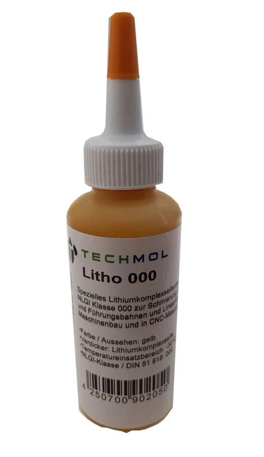 Lithogrease 000 Fließfett Fett Linearführung CNC Maschinen 3D Drucker Laser