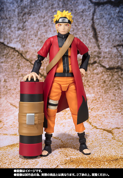 S.h.figuarts Uzumaki Naruto Sage Mode Advanced Version Bandai