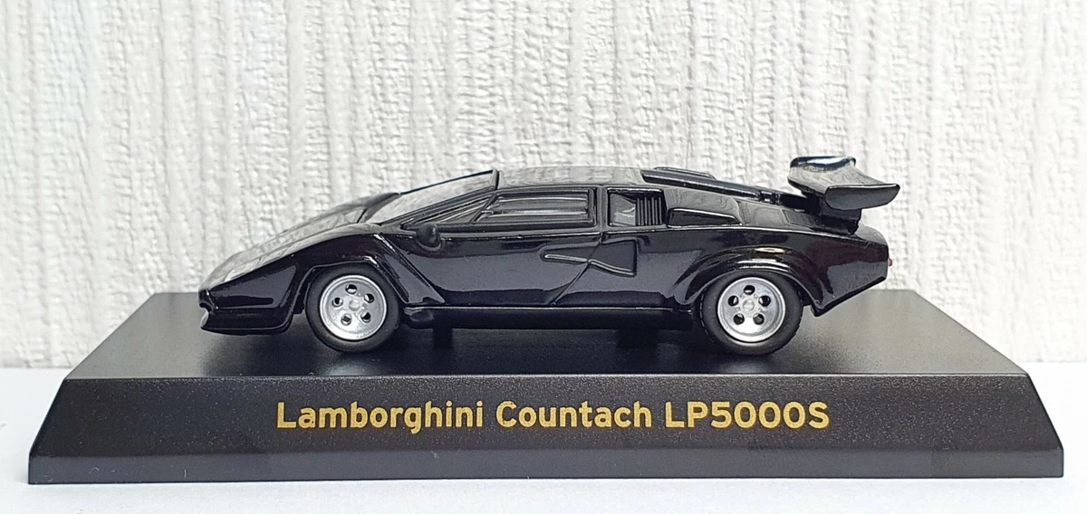 1/64 Kyosho LAMBORGHINI COUNTACH LP5000S BLACK diecast car model 