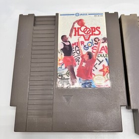 Vintage NES Basketball Lot Nintendo Hoops, Double Dribble, Fast Break, All-Pro