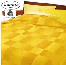 SOMMA Coperta RIFLESSI 430gr/mq 100% Lana Merino Australiano  1 Piazza, 2 piazze