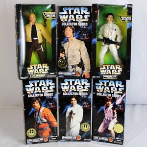 Star-Wars-Collector-Series-POTF2-12-034-Lot-of-6-Luke-and-Leia-Figures-NO-RESERVE