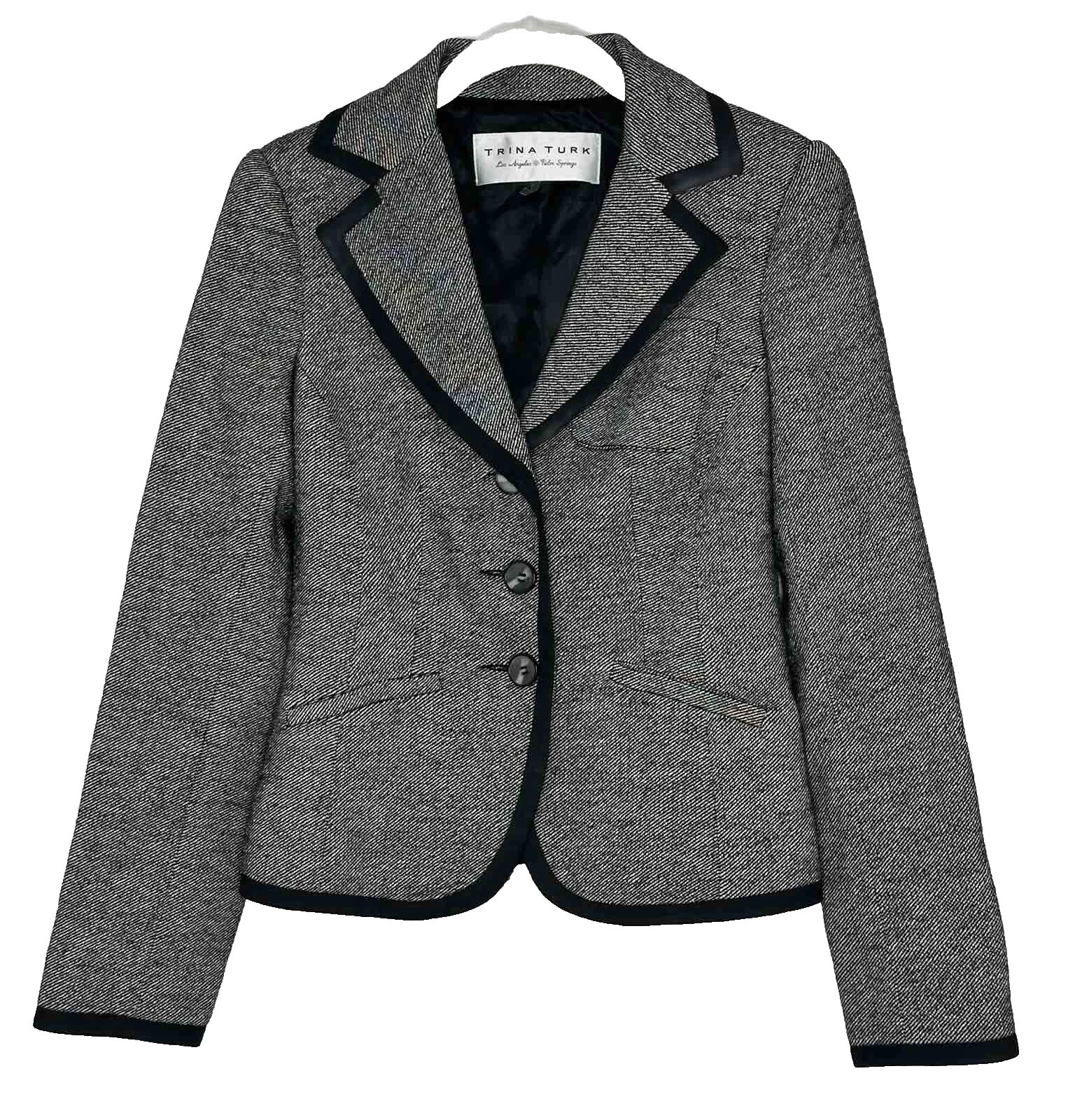 Mistura de lã feminino Trina Turk roupas para mulheres