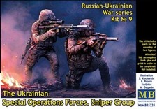 The Ukrainian Special Operations Forces. Sniper Group   1/35 MasterBox 35235