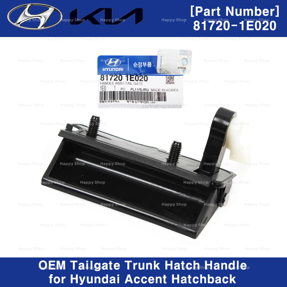 817201E020 OEM Tailgate Trunk Hatch Handle for Hyundai Accent