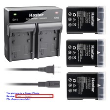 Kastar Battery Rapid Charger for Nikon EN-EL14 Battery Nikon D5600 DSLR Camera