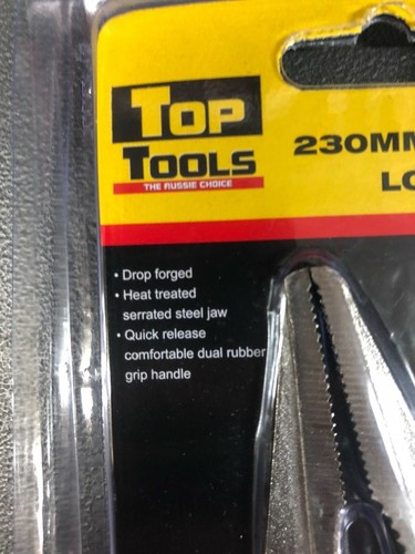 230mm Long nose Locking Plier - Picture 3 of 3