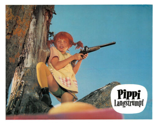 Pippi Langstrumpf ORIGINAL Aushangfoto Astrid Lindgren / Inger Nilsson /H Clarin - Zdjęcie 1 z 1