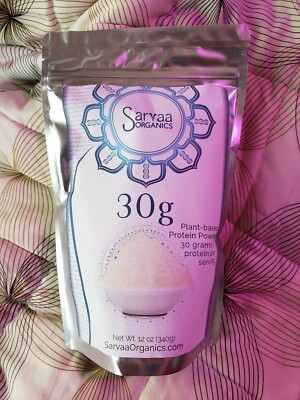 SARVAA SUPERFOOD Sarvaa Organics 30g Organic Vegan Raw Meal Protein ...