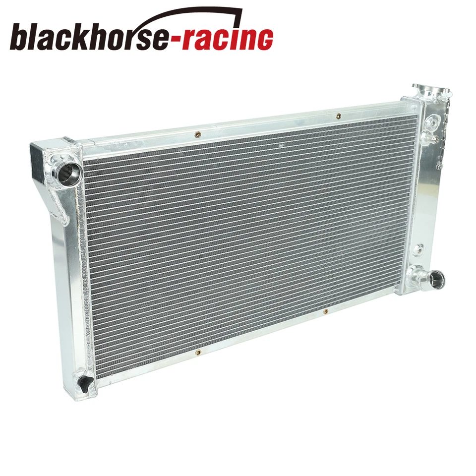 3 Row Aluminum Cooling Radiator FIT 1967-1972 Chevy GMC C10/2030 K10/20/30 Truck Foto 3 de 4