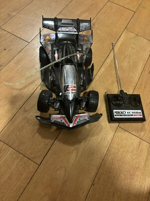 #ad Vintage Nikko rc car Jet blaster no charger untested $21.75